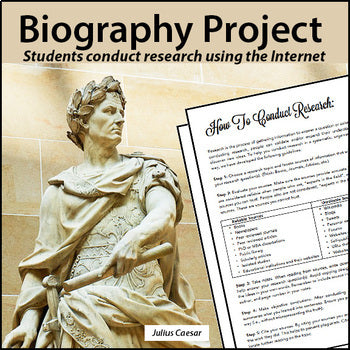 Biography Research Project - 100% Editable