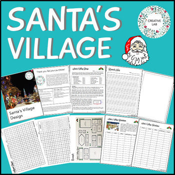 Santa's Village Design - Area & Perimeter - 100% Editable
