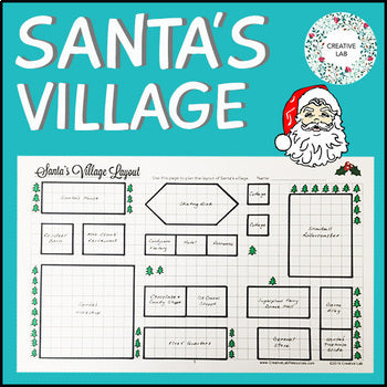 Santa's Village Design - Area & Perimeter - 100% Editable