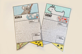 Animal Research Project - Pennants - Adaptations Evolution