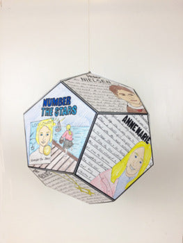 Number the Stars - Novel Study Project Craft - 100% EDITABLE