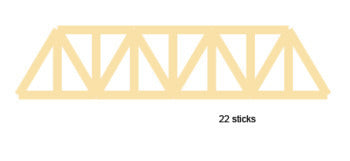 Popsicle Stick Bridge Contest - 100% Editable