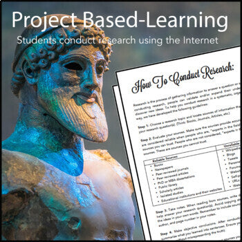 Ancient Greece Research Project - PBL