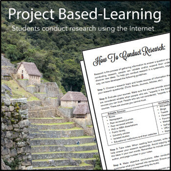 Ancient Inca Research Project - 100% Editable