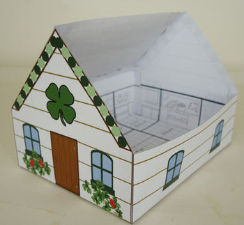 St. Patrick's Day House Craft - Math & Design