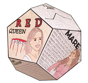 Red Queen - Novel Study Project Craft - 100% Editable