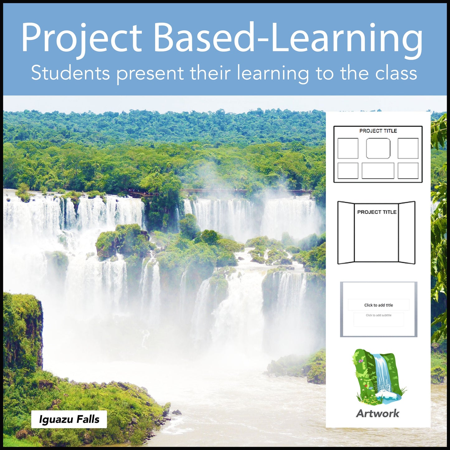 7 Wonders of the Natural World Research Project - 100% Editable // Teaching Resource // No Prep Classroom //