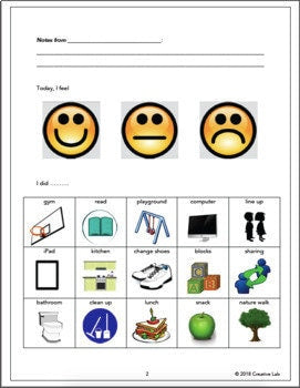 Communication Book For Students With Special Needs - 100% Editable // Printable Teaching Resource // No Prep Classroom //