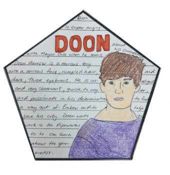 City of Ember - Novel Study Project Craft - 100% EDITABLE // Printable Teaching Resource // No Prep Classroom // Book Report