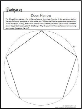City of Ember - Novel Study Project Craft - PBL // Printable Teaching Resource // No Prep Classroom // Project Based Learning