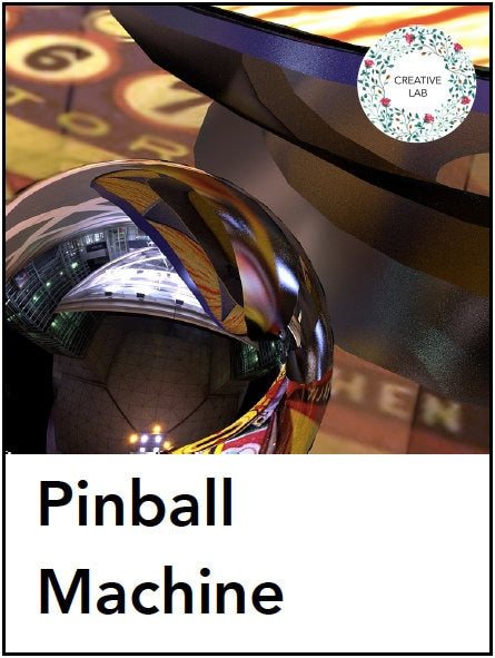 Pinball Machine - Primary - STEM - 100% Editable