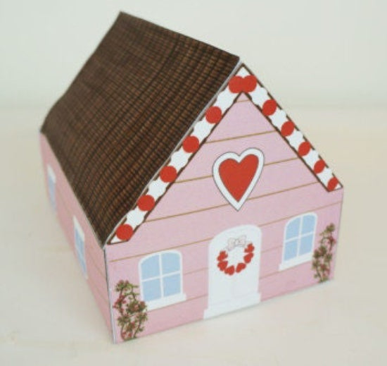 Valentine's Day House Craft - 100% Editable // Printable Teaching Resource // No Prep Classroom //