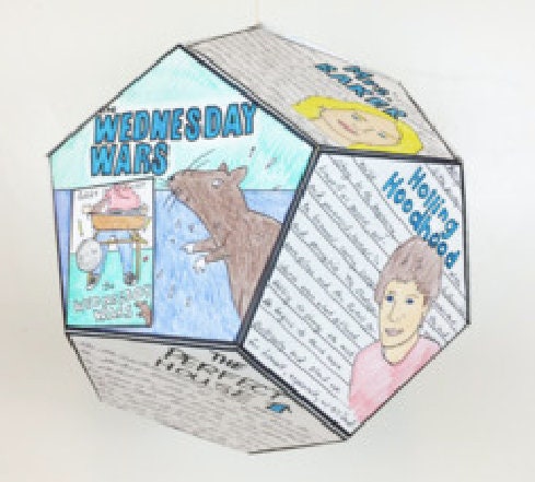 The Wednesday Wars - Novel Study Project Craft // Printable Teaching Resource // No Prep Classroom //