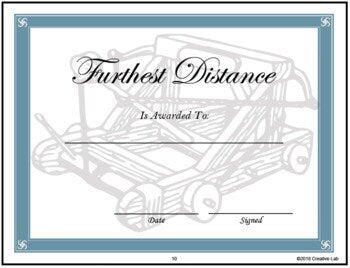 Ancient Rome Catapult Engineering Challenge - 100% Editable // Teaching Resource //