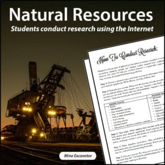 Natural Resource Research Project
