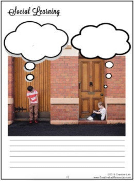 Perspective Taking - Social Emotional Thinking - SEL // Printable Teaching Resource // No Prep Classroom //