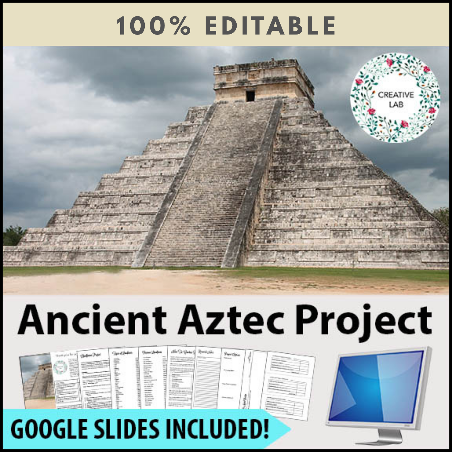 Project Aztec Progress Ancient Aztecs Research Project - 100% Editable – Creative Lab