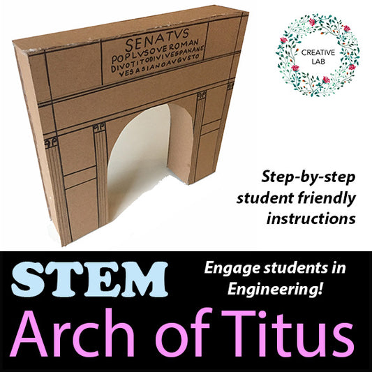 Arch of Titus - 3D Model - STEM