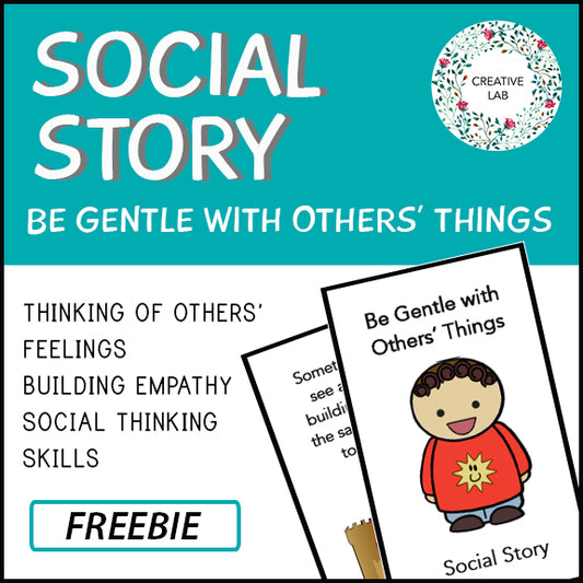Behavior Social Story - Destructive Behaviour
