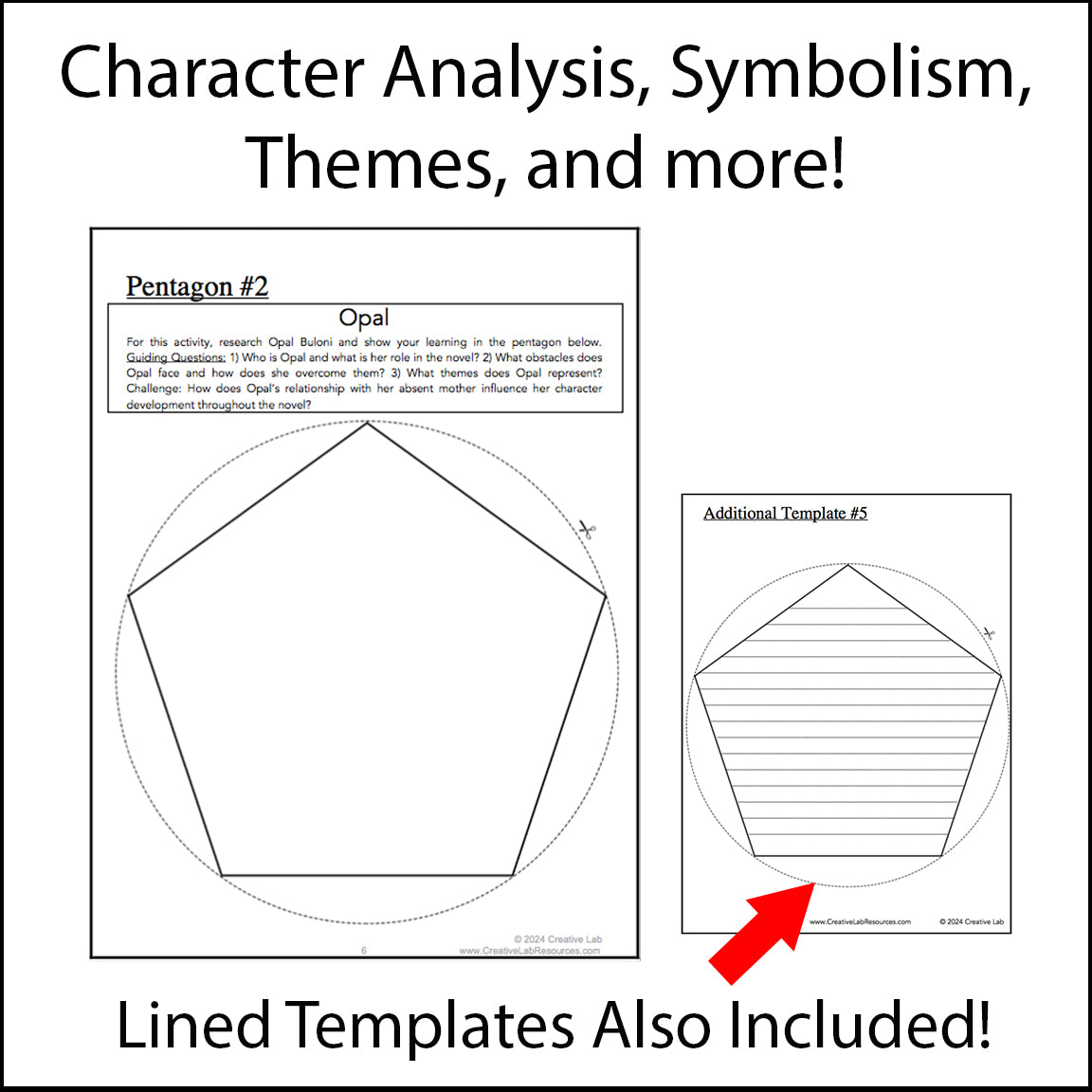 Because of Winn Dixie - Novel Study Project Craft - 100% Editable