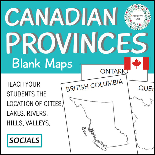 Canadian Province Maps & Canada Map