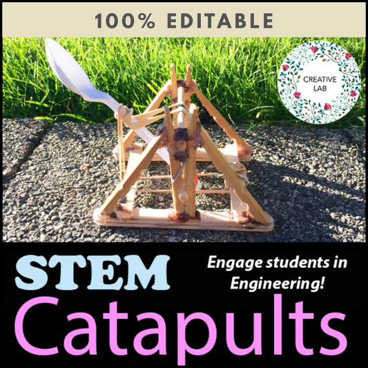 Ancient Rome Catapult Engineering Challenge - 100% Editable