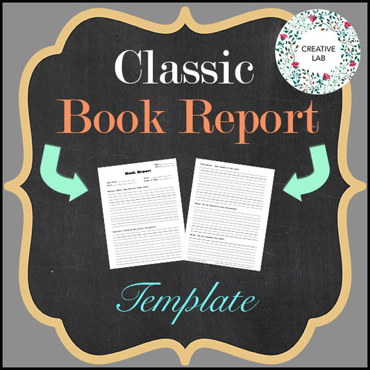 Book Report - Classic Template
