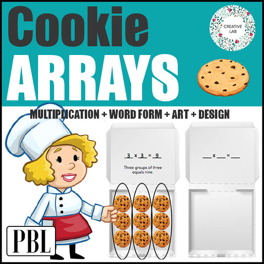 Cookie Arrays - Single Digit Multiplication - PBL