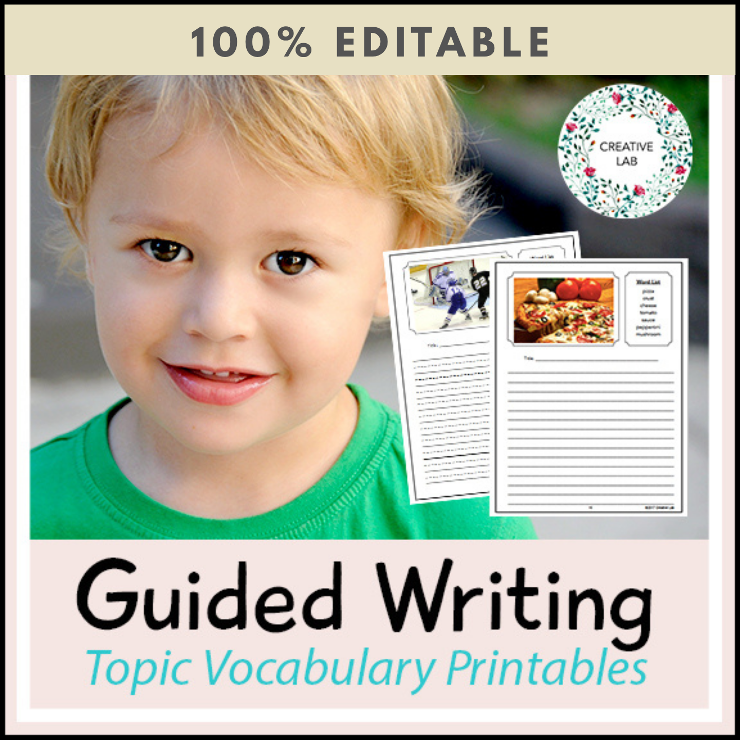 ESL - ELL Writing Worksheets - 100% Editable