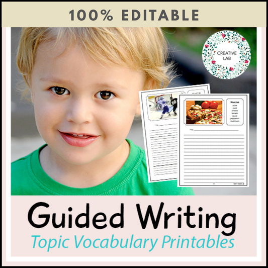 ESL - ELL Writing Worksheets - 100% Editable
