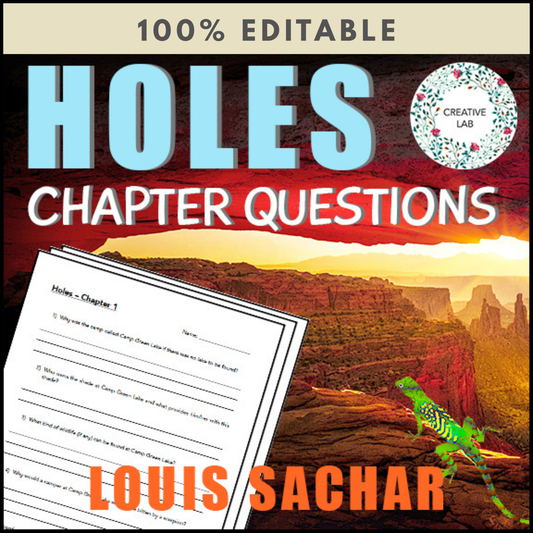 HOLES - Chapter Comprehension Questions & Answers - 100% Editable