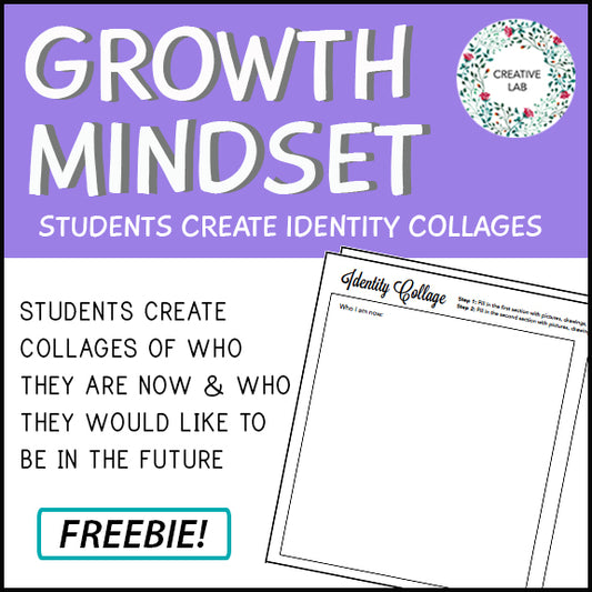 Growth Mindset - Identity Collage