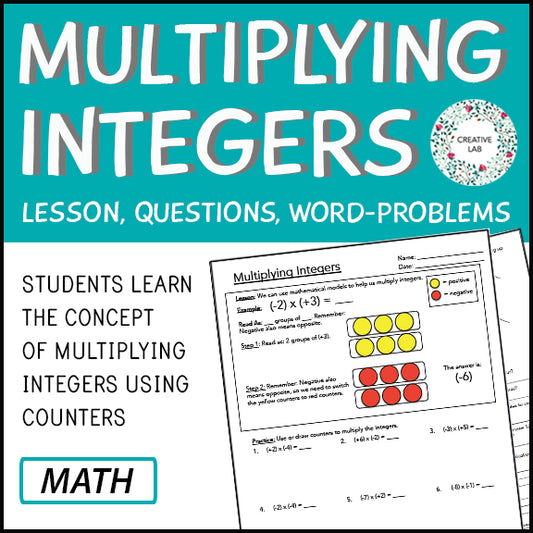 Multiplying Integers - Lesson & Practice Questions