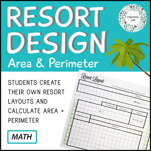 Multi-Digit Multiplication Project - Resort - Area & Perimeter