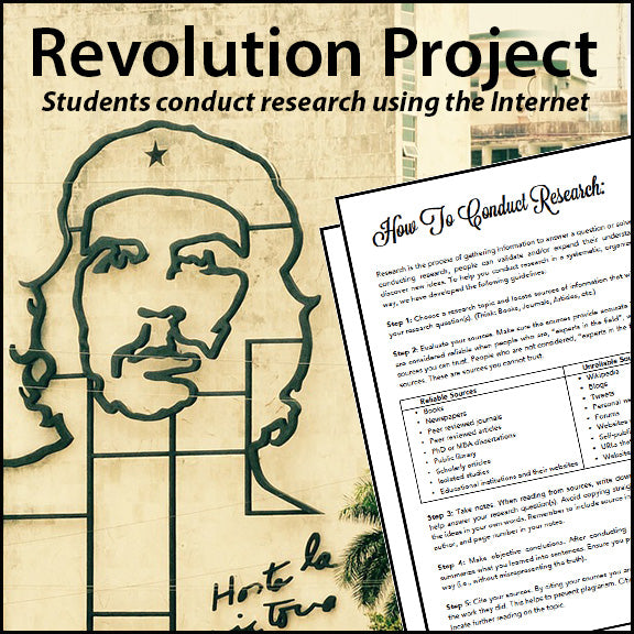 Revolution Research Project - 100% Editable