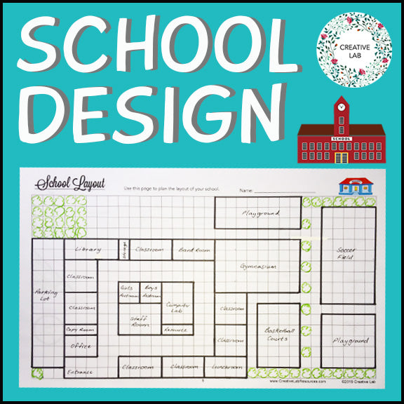 FREE - School Design - Area & Perimeter - PBL