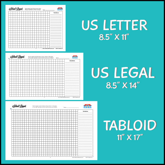 FREE - School Design - Area & Perimeter - PBL