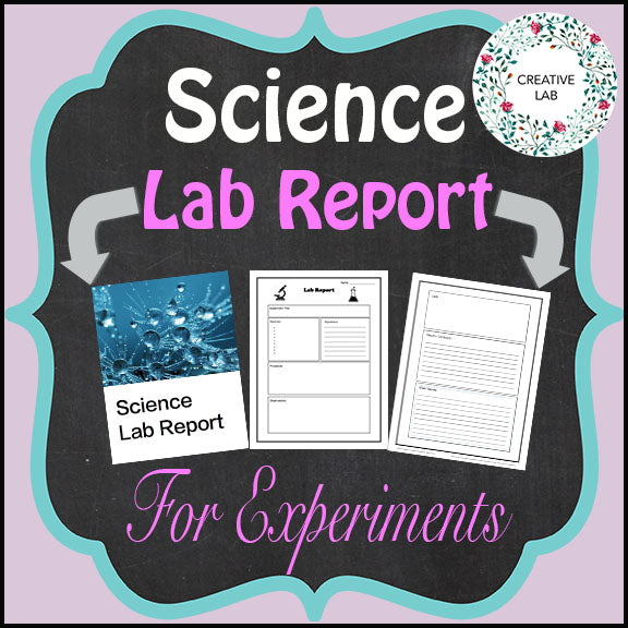 Science Lab Creative Science Lab Report - Template – Creative Lab