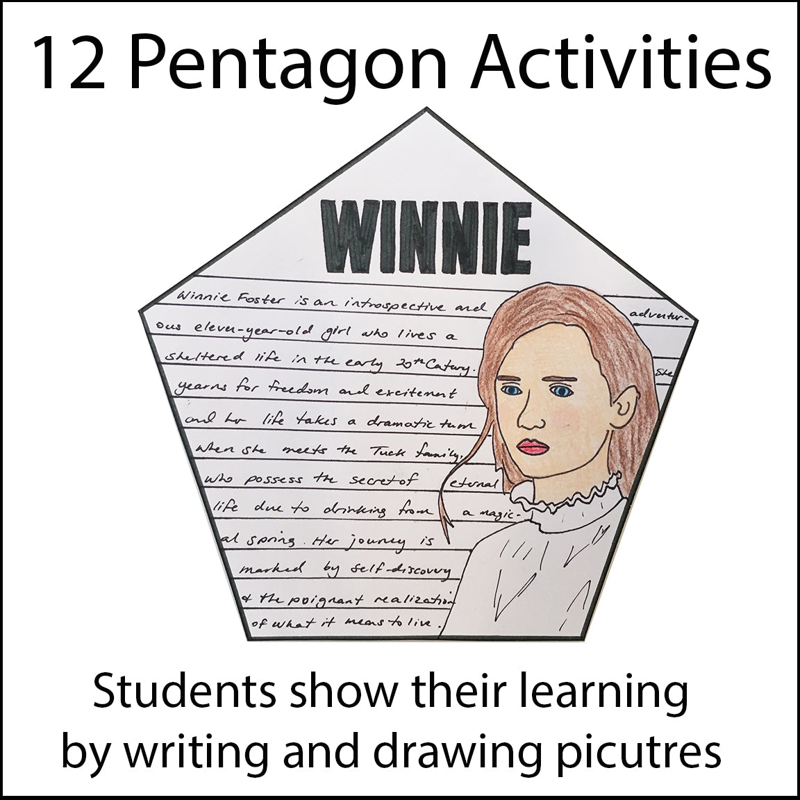 Tuck Everlasting - Novel Study Project Craft - 100% Editable