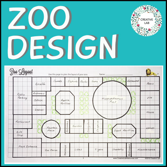 Zoo Design - Area & Perimeter - 100% Editable