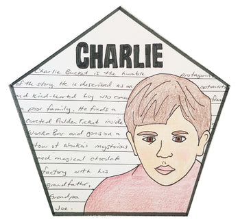 Charlie and the Chocolate Factory - Novel Study Project Craft - PBL