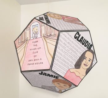 From the Mixed Up Files of Mrs. Basil - Novel Study Craft - 100% Editable