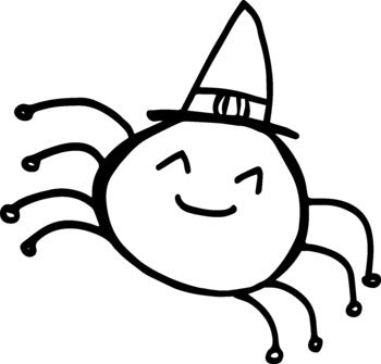 FREEBIE - Halloween Spider Clip Art