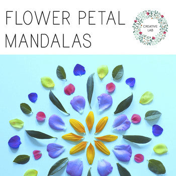 FREE - Flower Petal Mandalas