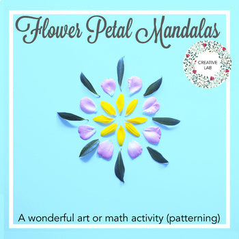 FREE - Flower Petal Mandalas