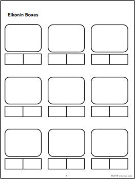 Elkonin Boxes - Phonological Awareness