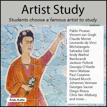 Artist Research Project - PBL - 100% Editable