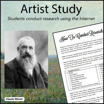 Artist Research Project - PBL - 100% Editable