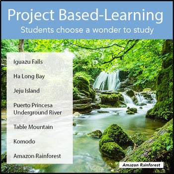 7 Wonders of the Natural World - Research Project - PBL