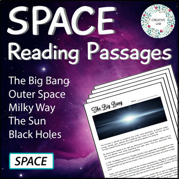 Space Reading Passages & Comprehension Questions - Distance Learning